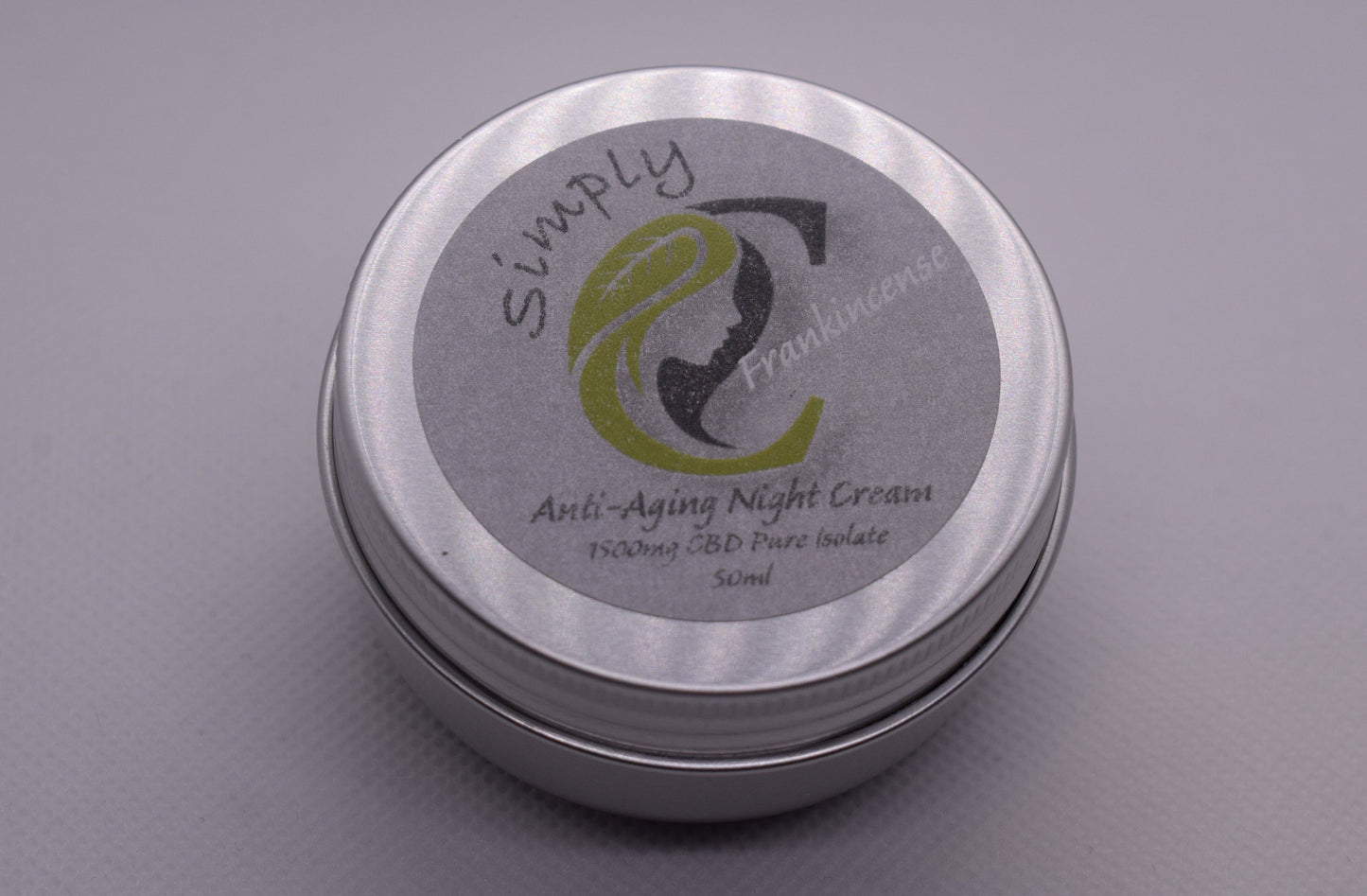CBD Infused Anti-Aging Night Cream - Frankincense 1500mg