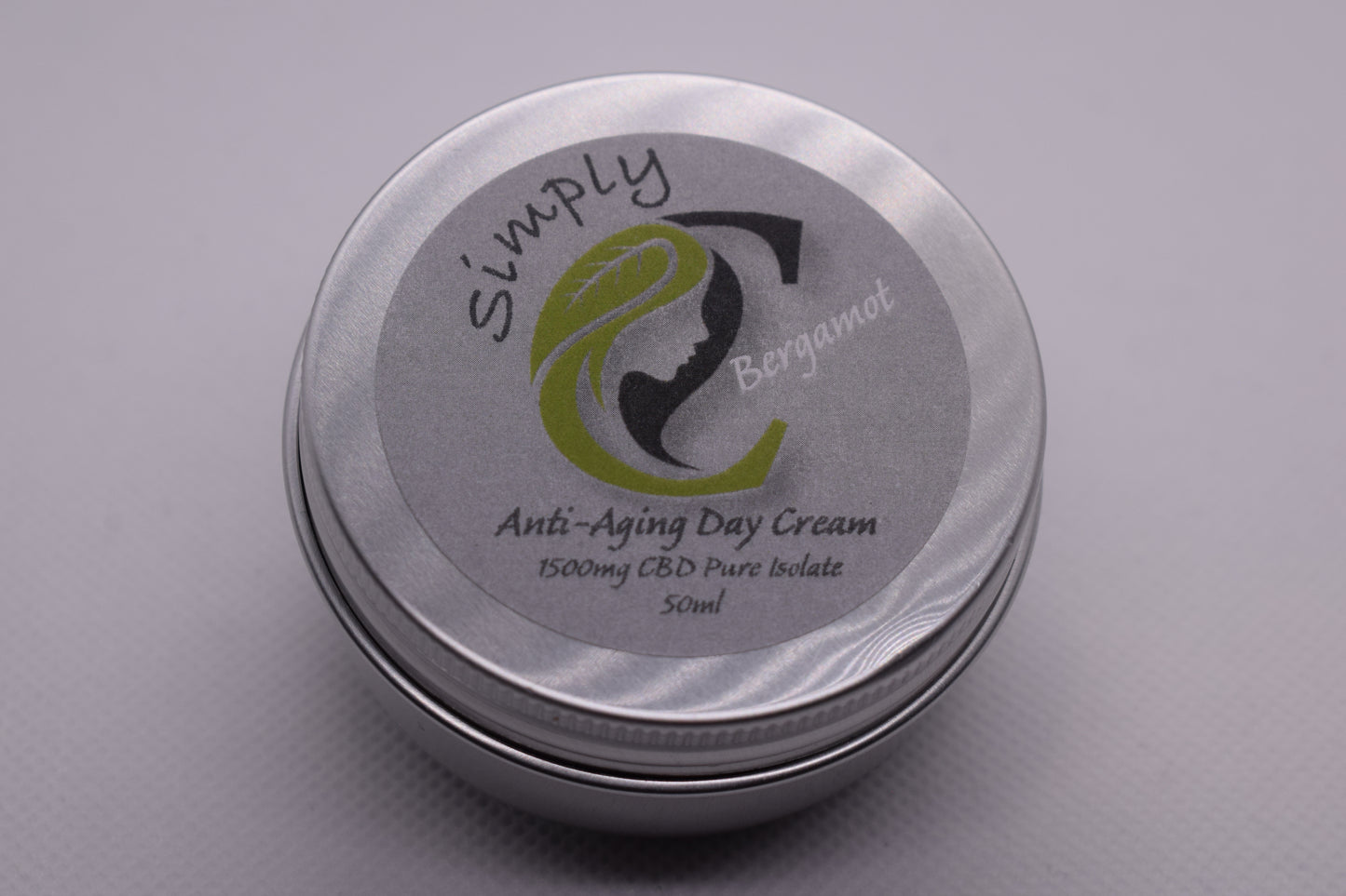 CBD Infused Anti-Aging Day Cream Bergamot 1500mg