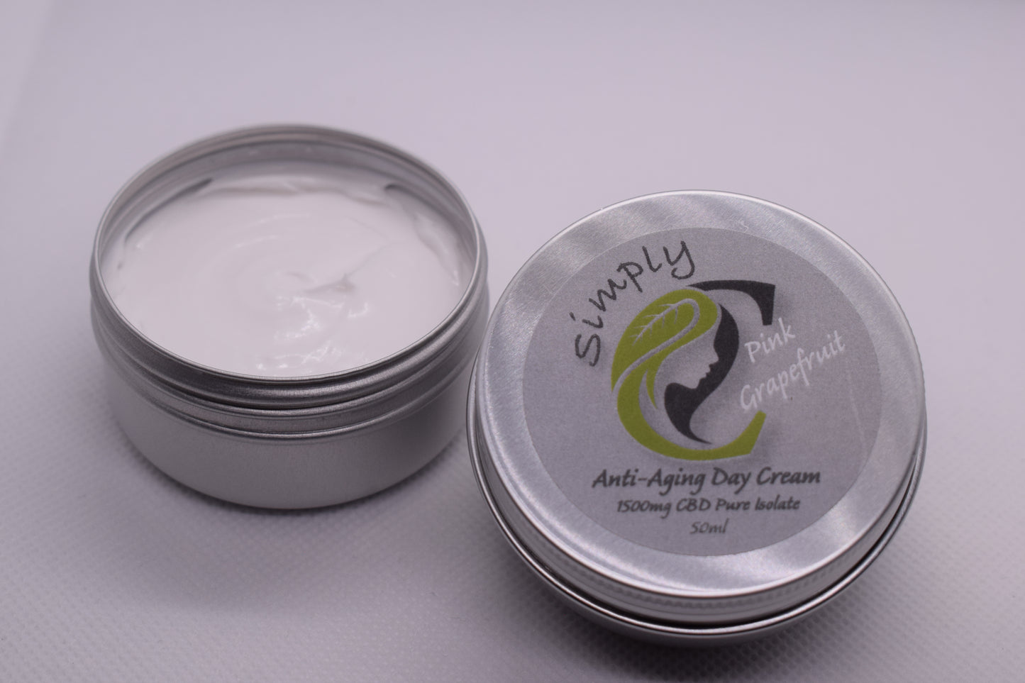 CBD Infused Anti-Aging Day Cream Pink Grapefruit 1500mg